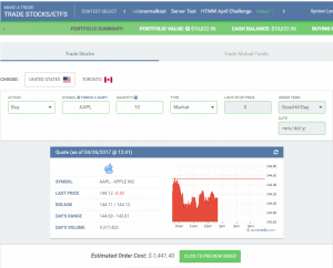 HowTheMarketWorks trading page